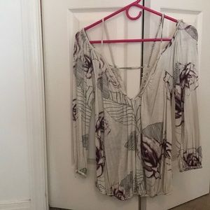 Free People off the shoulder shirt